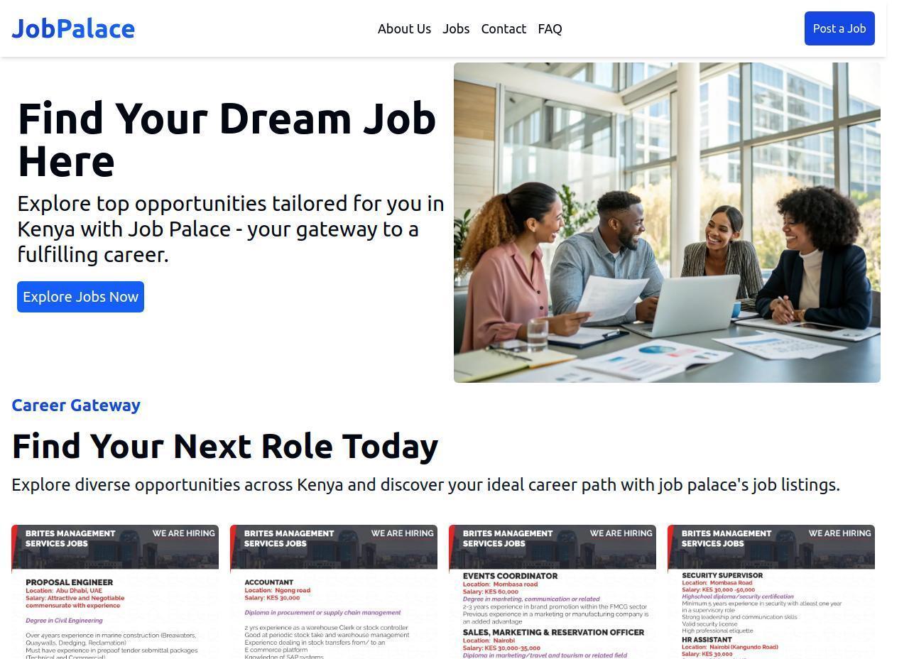 Job hunting Platform